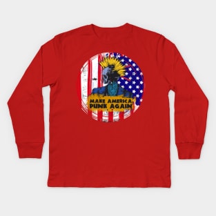 MAKE AMERICA PUNK AGAIN Kids Long Sleeve T-Shirt